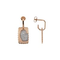Mono orecchino Rue des Mille Donna MADLY in Argento Zircone ORZ-009 RT CUO - ORZ-009 RT CUO